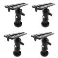 4x Ball Mount with Fish Finder and Mounting Plate Kayak Accessories