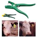 Ear Tag Pliers Animal Controller Green Metal Ear Spur Pliers Tool