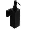 304 Stainless Steel Wall-mounted Manual Black Soap Dispenser 200ml A