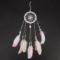 Handmade Gifts Dream Catcher Feather Pendant Car Hanging Decoration