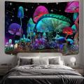 Psychedelic Tapestry Mushroom Tapestry Trippy Wall Hanging Boho Decor