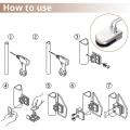 Stainless Steel Glass Clip 304 Stainless Steel Glass Clip Holder