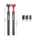 Gewage Bicycle Seatpost Fixed Gear Mtb Tube Saddle,30.9x400mm Red