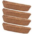 24 Inch Coconut Liners for Planters,horse Trough Coco Liners 4 Pack