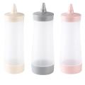 3 Pcs Condiment Squeeze Bottles,ketchup Sauce, Bbq, Dressings, Syrup