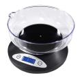 Digital Kitchen Scale with Bowl for Cooking Baking and Weight Loss