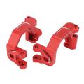 Metal Caster Block C-hub Carrier for Arrma 1/8 Infraction 4x4,red