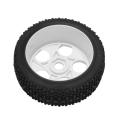 4pcs/set Rc Car Rubber Tires for 811 8sc 94885 84-801 White