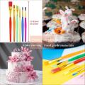 17pcs Cake Decorating Brushes Fondant Modeling Tools