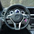 Car Steering Wheel Frame Trim Cover for Mercedes Benz A C E Gla Class