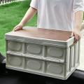 Camping Folding Box Outdoor Camping Table Storage Box Sundry,21l