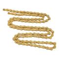 Vg Sports Ultralight Bicycle Chain 116l--10s Half Hollow Gold