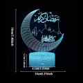 Moon Stars Remote Control Led Light Eid Mubarak Ramadan Decor