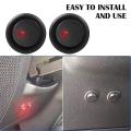 10pcs Spst Round Dot Switch 20a for Car Or Boat with Led ,red Light