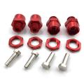 12mm Turn 17mm Hex Hub Adapter for Hsp 1/12 Rc Car Buggy,red