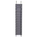 Vinyl Roll Holder Wall Mount Craft Vinyl Storage Rack-grey