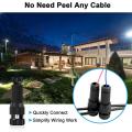 16 Pack Low Voltage Landscape Light Wire Connector for Path Lights