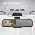 Car 4.3-inch Dash Cam Mirror Auto-dimming Ahd Display with Bracket