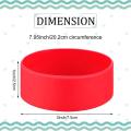 10pcs Silicone Straps for Sublimation Protective Coaster Cover