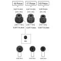 Metal 3956 Spur Gear with 15t/17t/19t Pinions Gear Sets,50t
