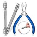 3 Pcs Jewelry Making Tools Winding Copper Wire Tool and Jewelry Plier