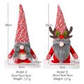 New Kids Toys Christmas Snow Red Faceless Rudolph Doll for Children
