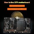 H61 X79 Btc Miner Motherboard with E5 2609 Cpu+cooling Fan Lga 2011