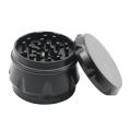 Spice Grinder 4 Layers Grinder 2.5 Inch, Spice Grinder(black)