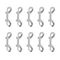 Bolt Snaps Double Ended Hook Heavy Duty 3.5inch, Spring Hook 10pcs