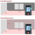 Distance Measure Meter with Bubble Area/volume Diastimeter Tool