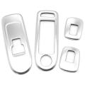 Door Window Lifter Protection Chrome Trim Cover Strip for Peugeot