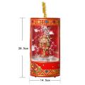 Spring Festival Snow Firecracker Shape Decoration New Year Ornaments
