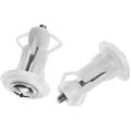 2pcs Toilet Cover Screws Well Nut Pan Fixing for Toilet Seat Hinges