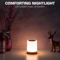 Bedroom Colorful Contact Sensor Night Lights Usb Rechargeable Lamps