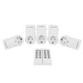 Two Drag Five Wireless Outlet Switch for Lights Fans Small Eu Plug