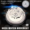 Automatic Watch Movement Mens Parts Mechanical Nh36 Watch Replace