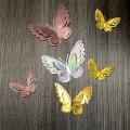 72 Pcs/set 3d Wall Stickers Hollow Butterfly for Kids Rooms Decor (b)