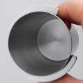 Coffee Dosing Cup for Ek43 Espresso Machine Portafilter, Silver 51mm