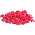 50x Foam Roses Artificial Flower Wedding Bouquet Party Decor Diy Red