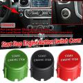 Start Stop Engine Switch Push Button Cover for Land Rover Red