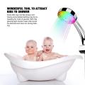 Shower Head Led Light Glowing 7 Color Changing Handheld Shower Decor