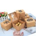 24pcs Christmas Biscuit Box for Gifts Holiday Bread Box Party