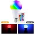 Led Color Changing Remote Control Bulb E27 Neon Lamp A