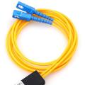 1 Point 2 Taper Fiber Optic Splitter Splice Box Splitter Sc Port Ftth