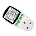 Electricity Power Meter Wattmeter Lcd Energy Socket Analyzer Eu Plug