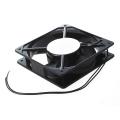 Black Plastic Housing Dc 24v Cpu Cooling Fan W Metal Finger Guards
