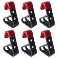 6pcs Tire Wheel Rim Hub Hanging Metal Hook Metal Holder