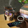 Viking Skull Humidifier Usb Desktop Colorful Color Changing Atomizer