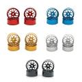 4pcs Metal Wheel Rim Wheel Hub for Wltoys 284131 K969 K989 Rc Car,1