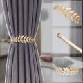 Curtain Tieback Leaf Carving Design Curtain Ties for Drapes Curtain 1
